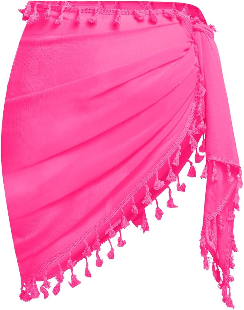 Holipick Sarong Coverups for Women Bathing Suit Wraps Swimsuit Cover Up Skirt Beach Sarongs Swim ... | Amazon (US)