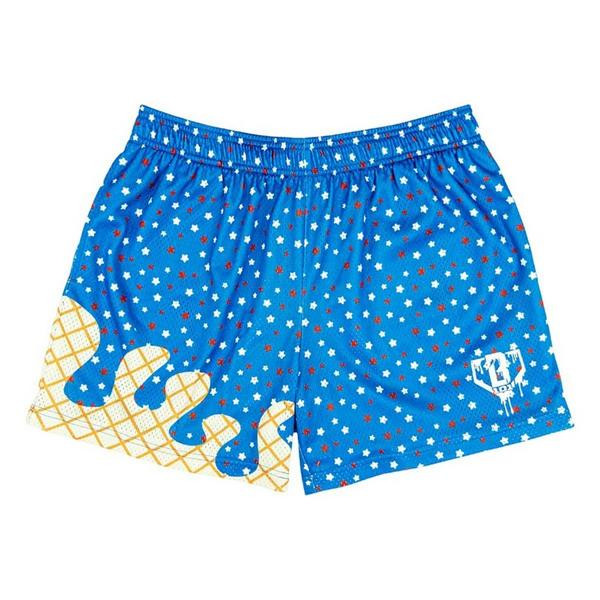Boys' Baseball Lifestyle 101 Ice Cream Lounge Shorts Youth Large Red/White/Blue | Scheels Sports