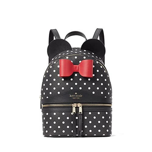 Kate Spade disney x kate spade new york minnie dome backpack Polka Dot Leather      
 Leather  

... | Amazon (US)