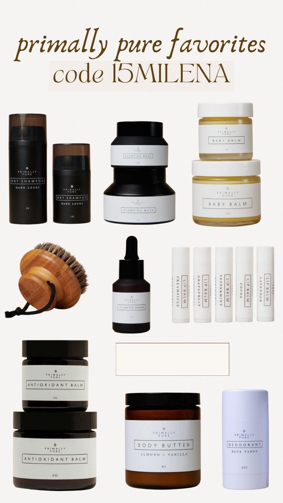 Primally Pure Favorites - use code 15MILENA



#LTKBeauty