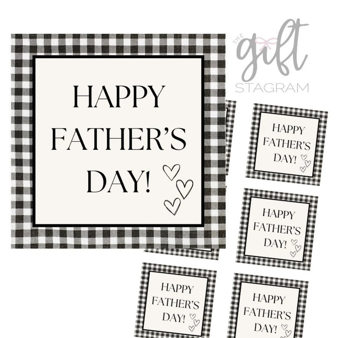 Happy Father's Day Gift Tag | DIGITAL DOWNLOAD | Printable Gift Tag | Father's Day Gift Ideas | 3... | Etsy (US)