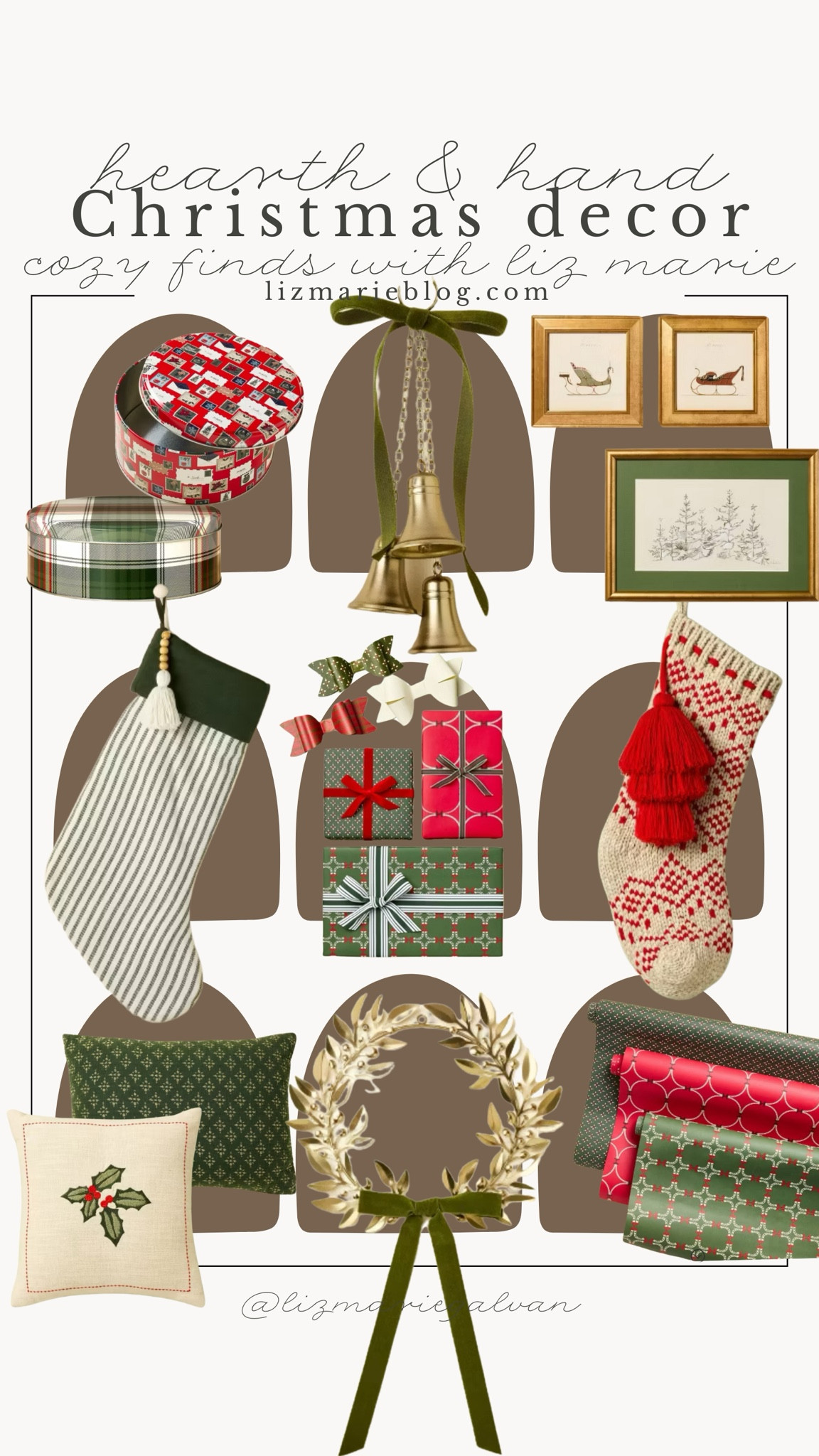 Cozy cottage farmhouse Christmas decor from hearth and hand with target. The lovely classic cozy style of Joanna Gaines with magnolia right at target to bring the farmhouse style home. 

#LTKGiftGuide #LTKHoliday #LTKSeasonal