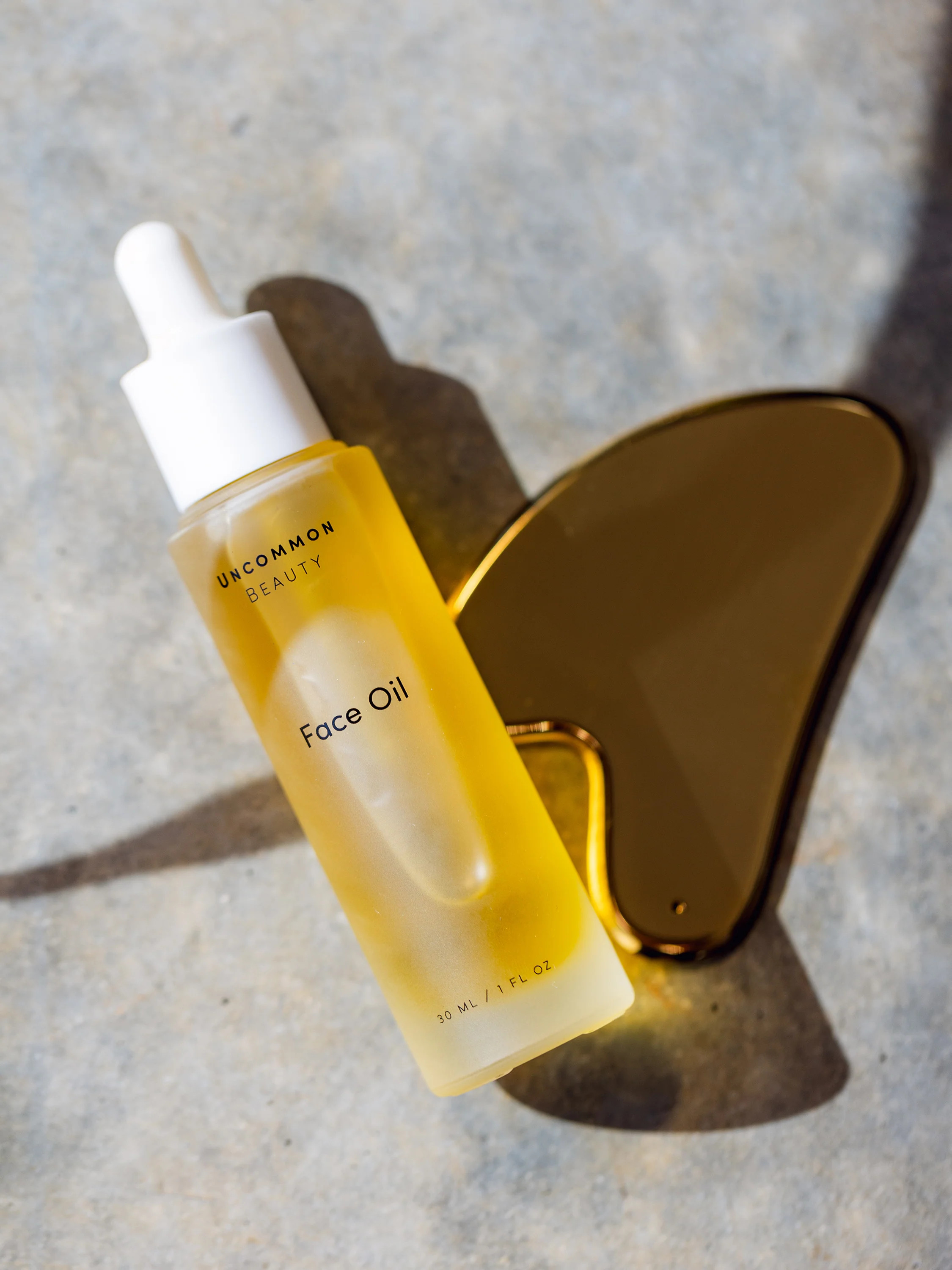 Face Oil and Gua Sha Duo | Facial Massage Skincare | Uncommon Beauty | Uncommon James