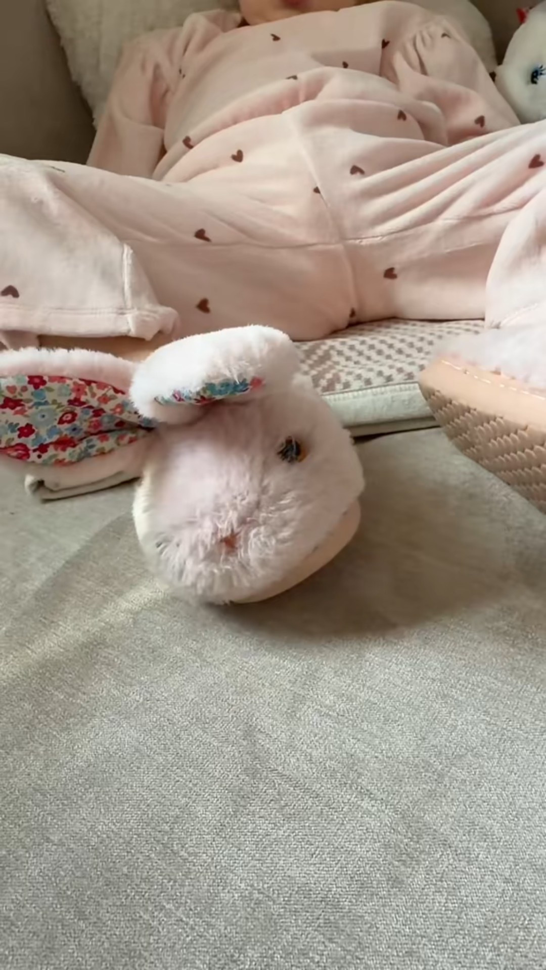 Toddler bunny slippers were a favorite in her easter basket last year. I will be sizing up again! Also linking her valentine outfit from target

#LTKKids #LTKBaby #LTKmomlife