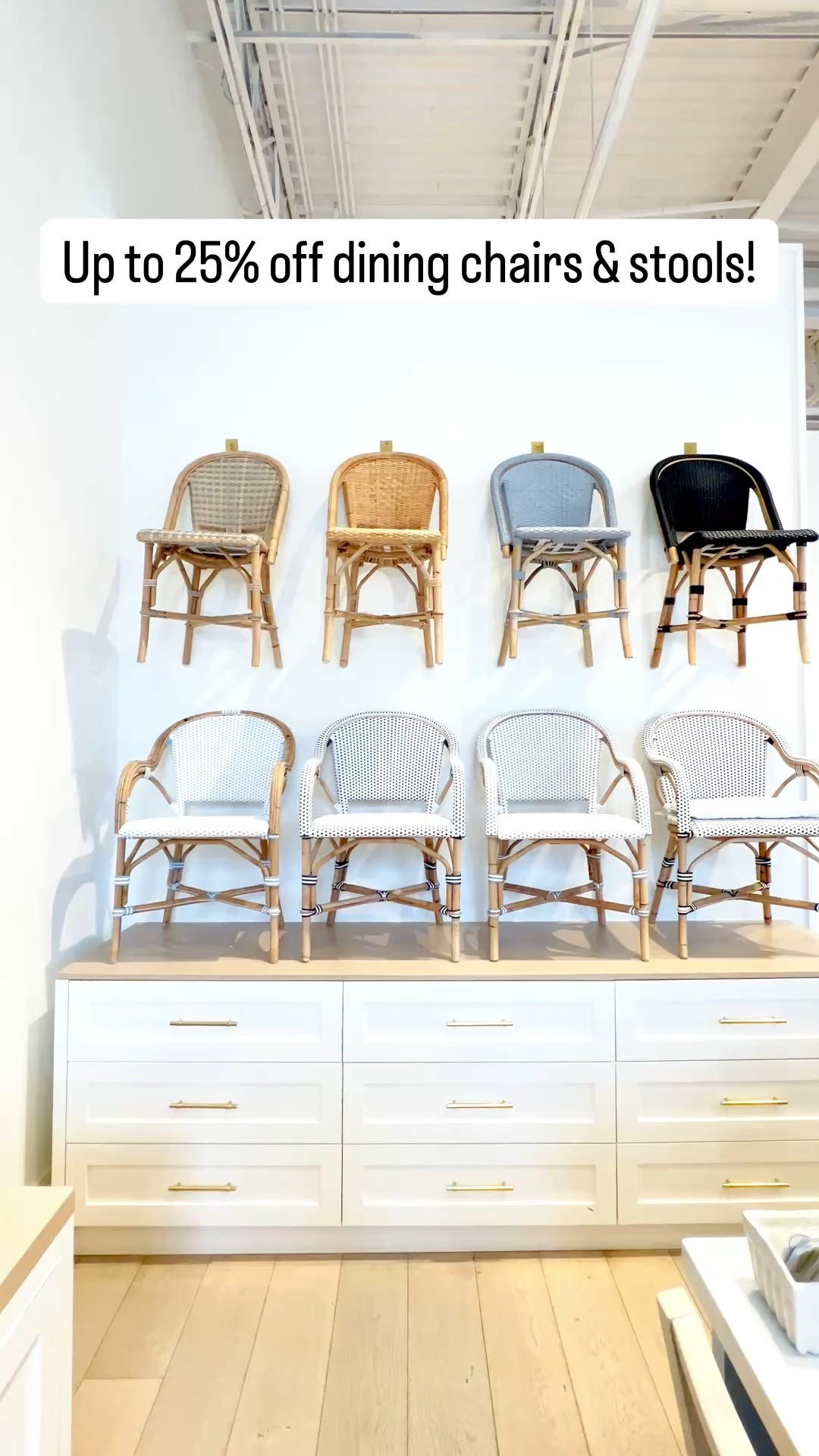 Are you on the hunt for coastal dining chairs or counter stools? These beauties from Serena & Lily are all up to 25% off right now during their sitewide sale, which ends Wed, 7/8!  
- 
Serena & Lily dining chair, coastal home decor, coastal style chairs, beach home, beach house style, coastal interiors, dining room furniture, coastal chairs, Serena & lily chairs, natural dining chair, blue chairs, white dining chair, black and white armchair, outdoor dining chair, rattan side chair, rattan chairs, kid friendly dining chairs, beach house furniture, beach house dining chairs, furniture on sale, dining chairs with arms, woven dining chairs, Riviera chairs, Riviera stools, bar stools, kitchen stools, white stools, blue stools, dining chairs with arms

#LTKSaleAlert #LTKHome
