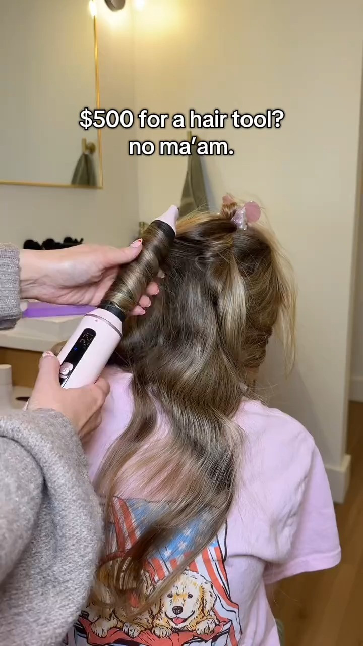 Mama said no, we aren’t falling for the hype. Five tools in one, air wraps the hair for you, cool-shot to set it, and easy enough for her to use on her own. The price is way more reasonable.  

 #LTKgrwm #LTKselfcare #LTKBeauty