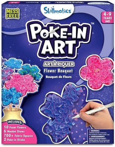 Skillmatics Poke-in Art - Flower Bouquet, Mess-Free Creative Activity, DIY Wood Craft Kits, Gifts... | Amazon (CA)