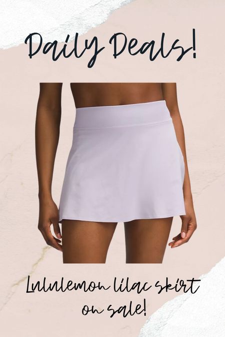 Lululemon skirt on sale 

#LTKActive #LTKFitness #LTKSaleAlert