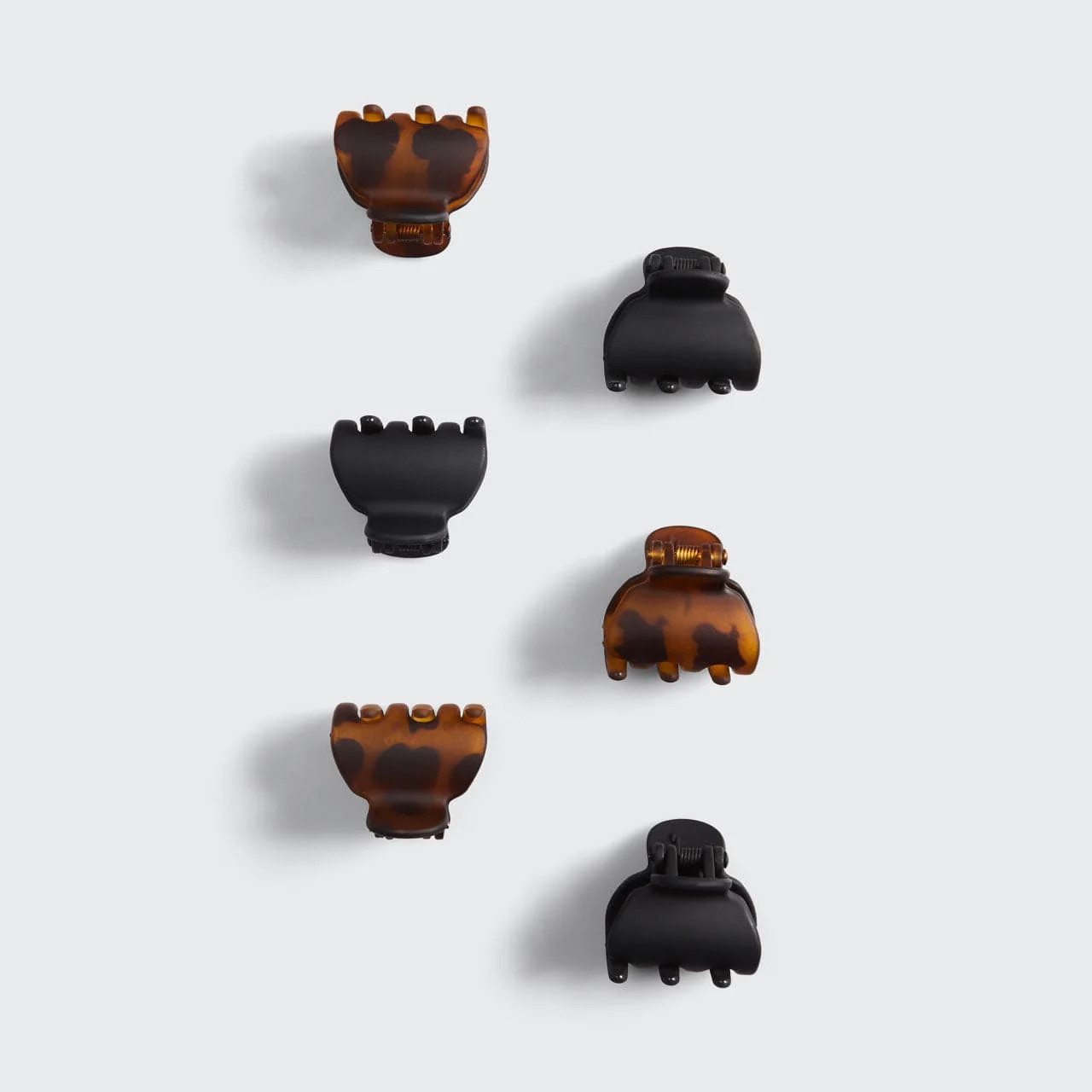 X-Small Claw Clips 6pc - Recycled Plastic | Kitsch