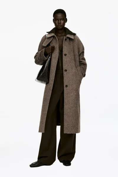 Mantel aus Wolle und Alpakawolle – ARKET AT | Arket EU