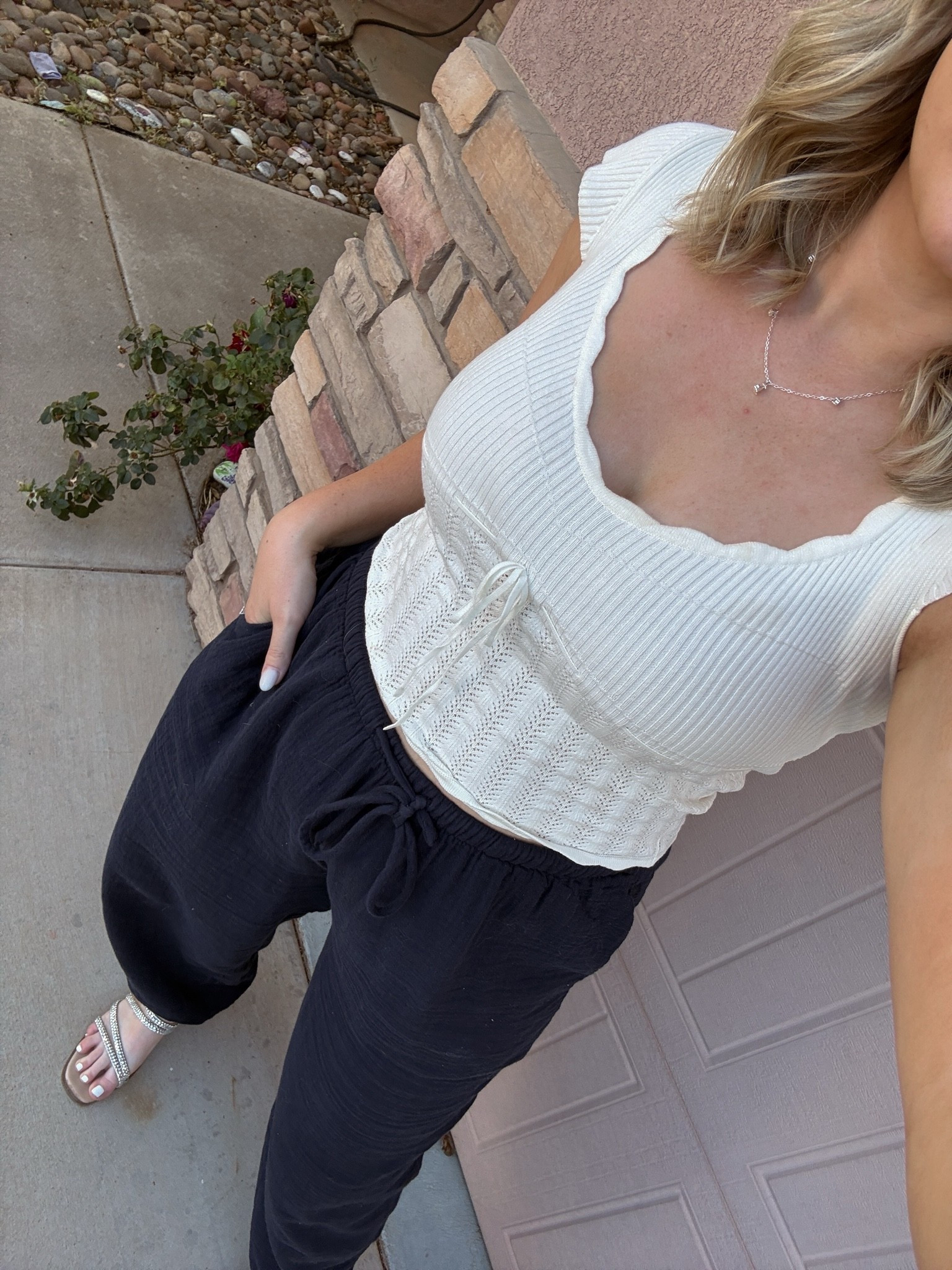 Obsessed with this postpartum outfit! Nothing digs in, it’s all extremely soft and stretchy, and I can wear a normal nursing bra with the top. Obsessed! This was my church outfit today. 🤍




Mom style styles / mom mama outfit outfits / postpartum fashion / mom ootd / white bra friendly top flattering soft comfortable white orange red pink blue / cotton pants / Aritzia fashion find finds / try on / Aritzia haul / boho balloon pants jogger joggers / mom friendly ootd

#LTKgrwm #LTKmomlife #LTKWorkwear