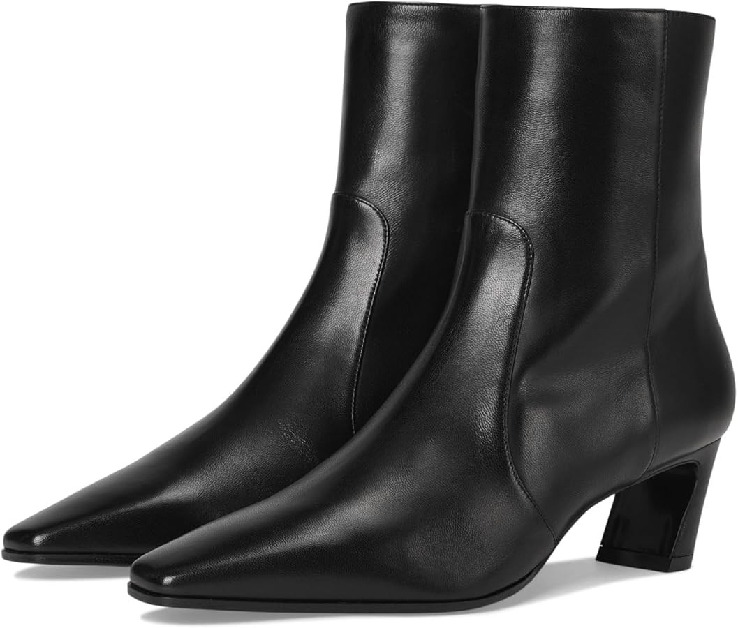 Stuart Weitzman Women's Stassi Zip Bootie 50 Ankle Boot | Amazon (US)