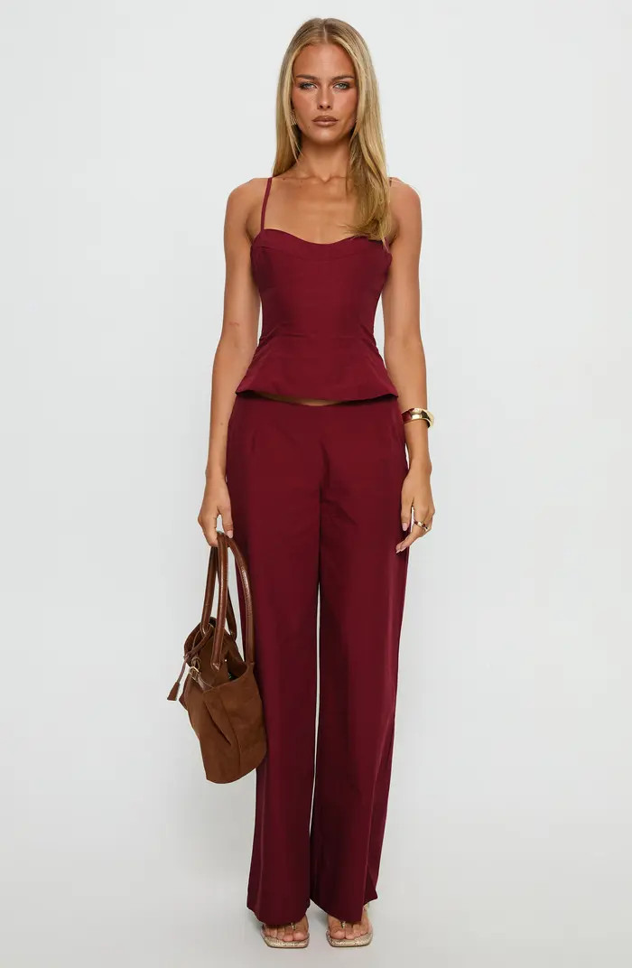 Kierstyn Cotton Camisole & Pants Set | Nordstrom
