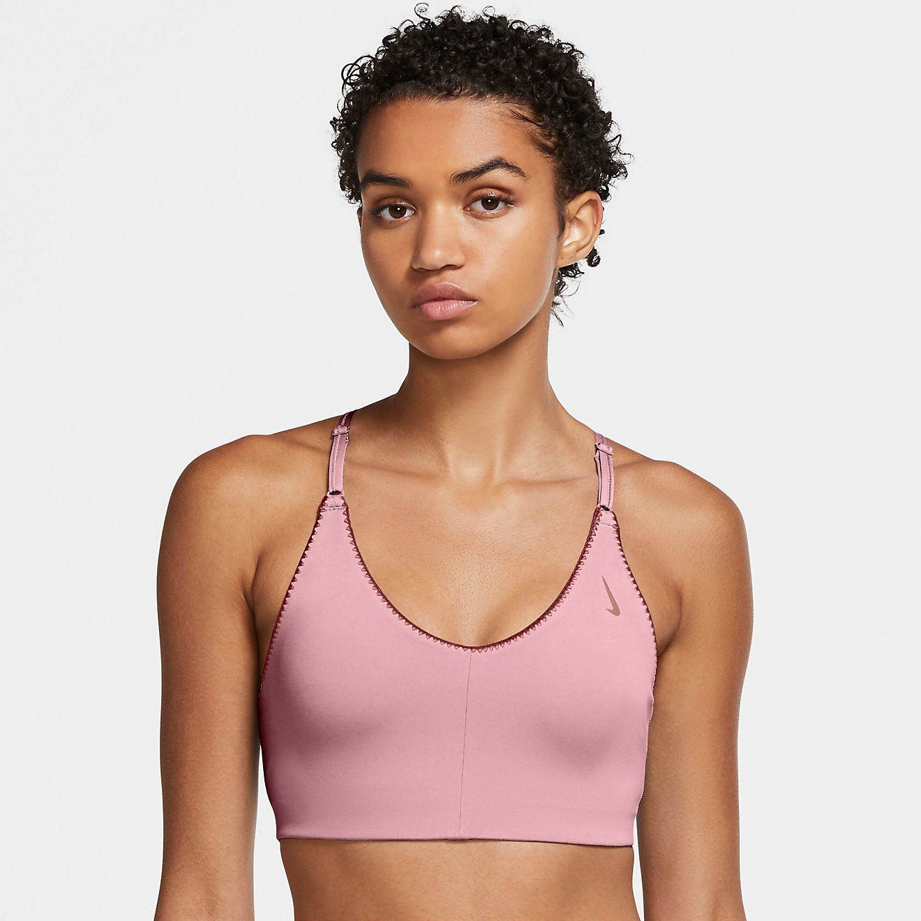 Nike Women's Yoga Dri-FIT Indy Crochet Edge Low-Support Sports Bra | Academy Sports + Outdoor Affiliate