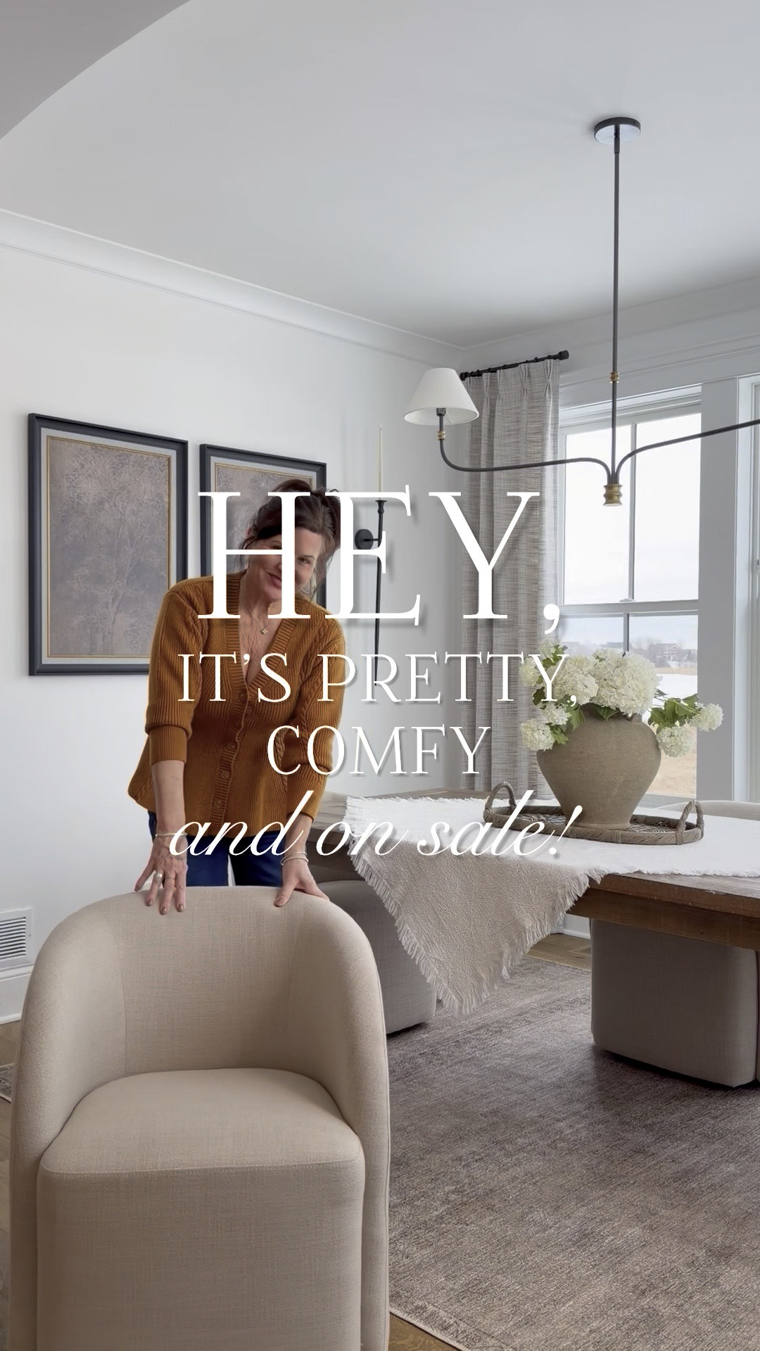 It’s all on sale in my dining room during Wayfair’s Labor Day Clearance! I am so pleased with this chair! Super comfy, rolls easily and it’s so pretty. I love the curves. I’ve sat around the table, in these, with girlfriends, for hours. My color is Effie Flax Performance Linen.

#LTKSeasonal #LTKHome #LTKSaleAlert