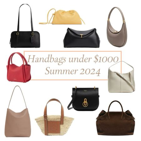 Handbags under $1000 for the summer season 🌸💕

#LTKStyleTip #LTKItBag #LTKOver40