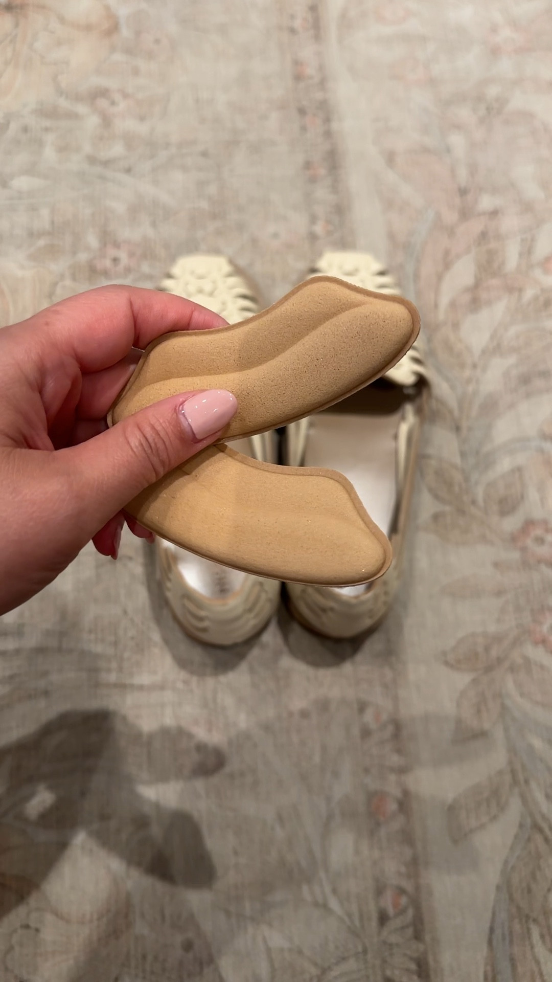 Great for shoes that are a smidge too big or avoiding chaffing from the shoe rubbing against your skin 