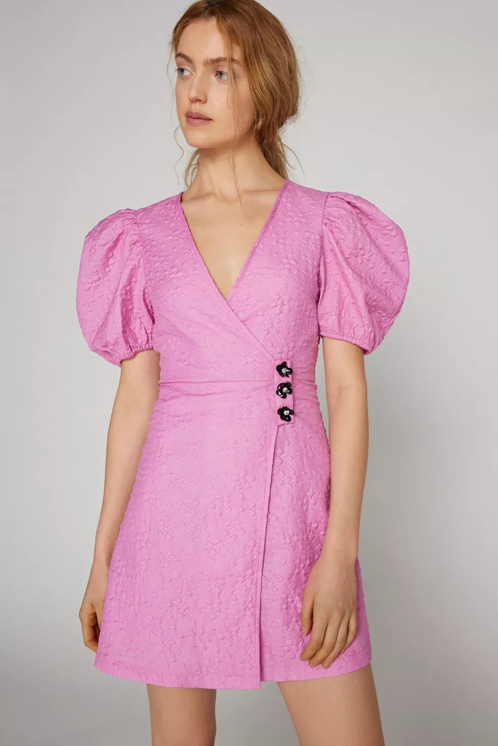 Sister Jane Maude Puff Sleeve Mini Dress | Urban Outfitters (US and RoW)