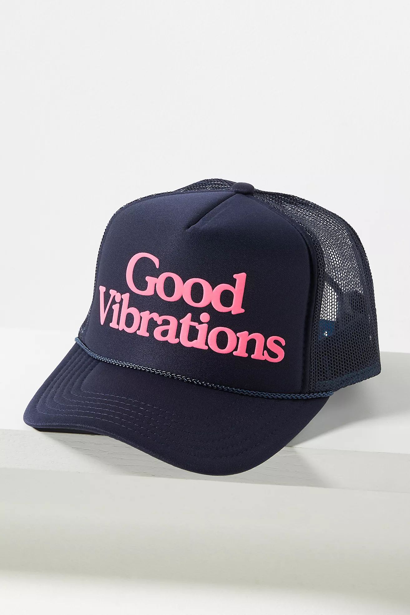 Ascot + Hart Good Vibrations Trucker Hat | Anthropologie (US)