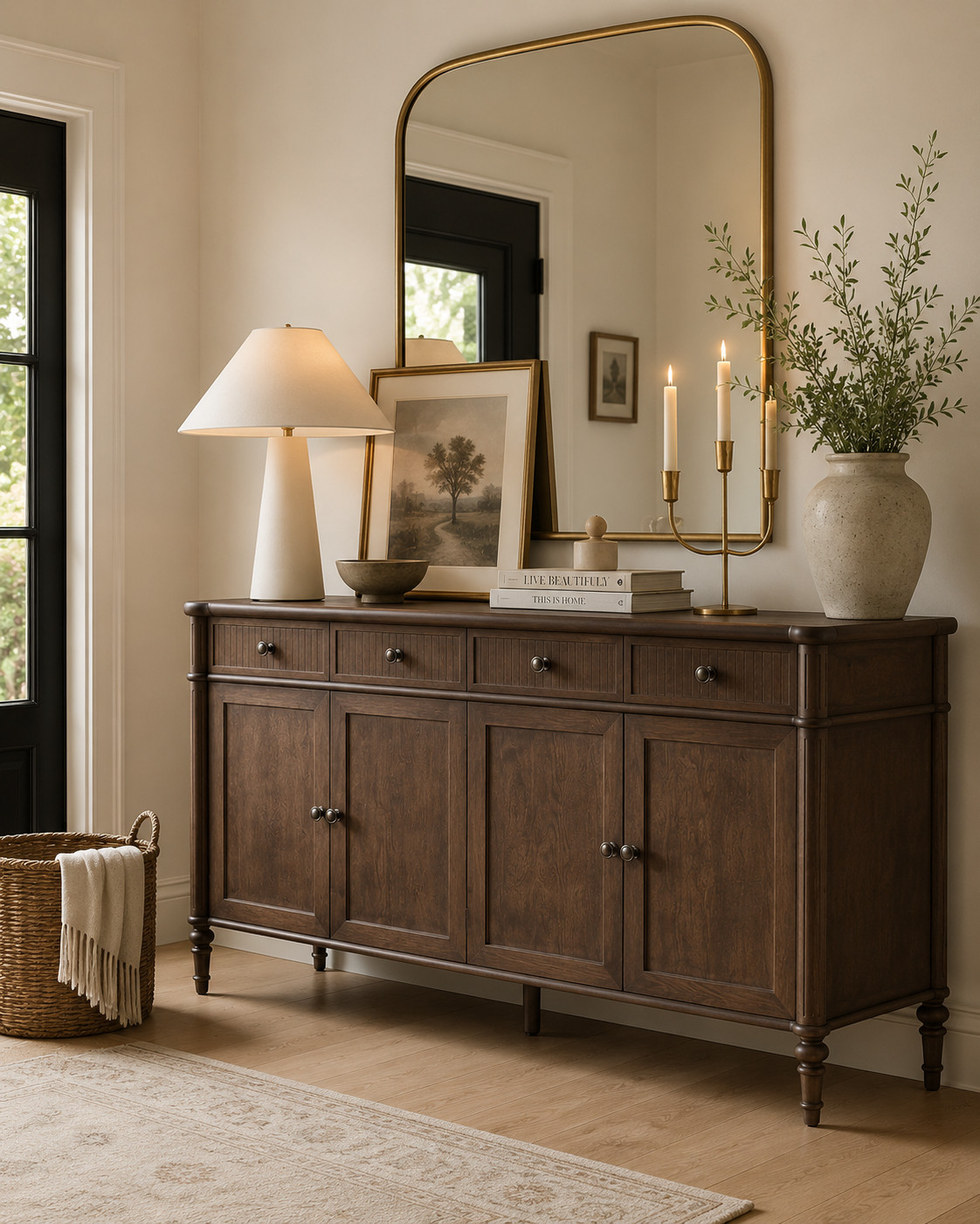 entry console, entryway, mirror, lamp, decor, Coffee table, living room Home details linked ✨ Amazon, Etsy, Wayfair, Target, Restoration Hardware, Pottery Barn, Arhaus, Walmart, Studio McGee, Serena & Lily, Crate & Barrel, West Elm, Threshold, HomeGoods, and more 🤍 Furniture, decor, lighting, rugs, mirrors, styling pieces, and organization favorites  

 #LTKHome