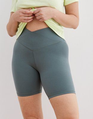 Aerie Real Me Wrap Bike Short | American Eagle Outfitters (US & CA)