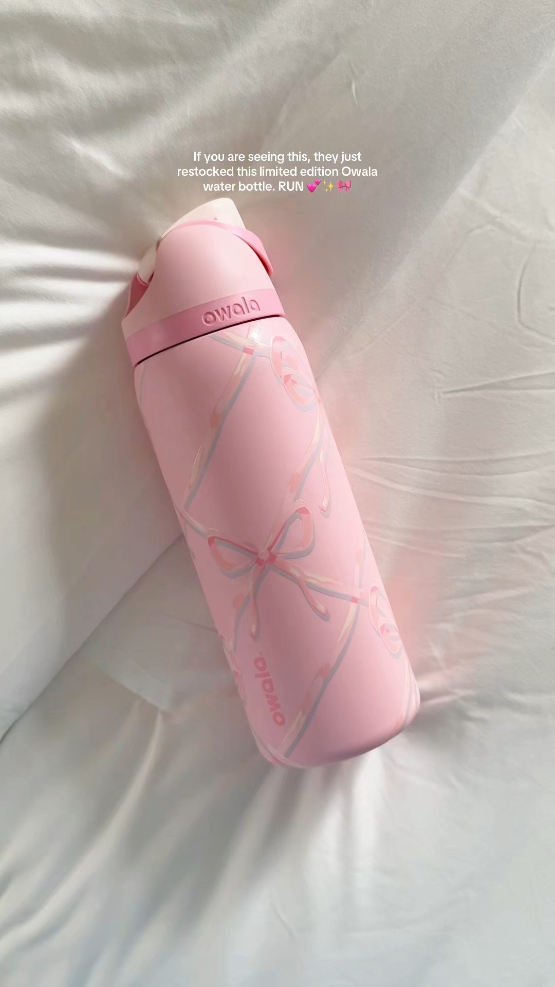 The prettiest water bottle you’ll ever own 🎀

owala water bottle, owala holiday edition, owala pink bottle, aesthetic water bottle, owala straw bottle, owala bottle with bow, cute gift ideas under 35, pink water bottle, stainless steel water bottle, mom water bottle, tiktok viral bottle, owala flip top, gift for her 2025, owala hydration bottle, cozy aesthetic water bottle

#LTKGiftGuide #LTKHoliday #LTKSeasonal