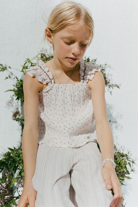 FLORAL PRINT TOP | Zara US