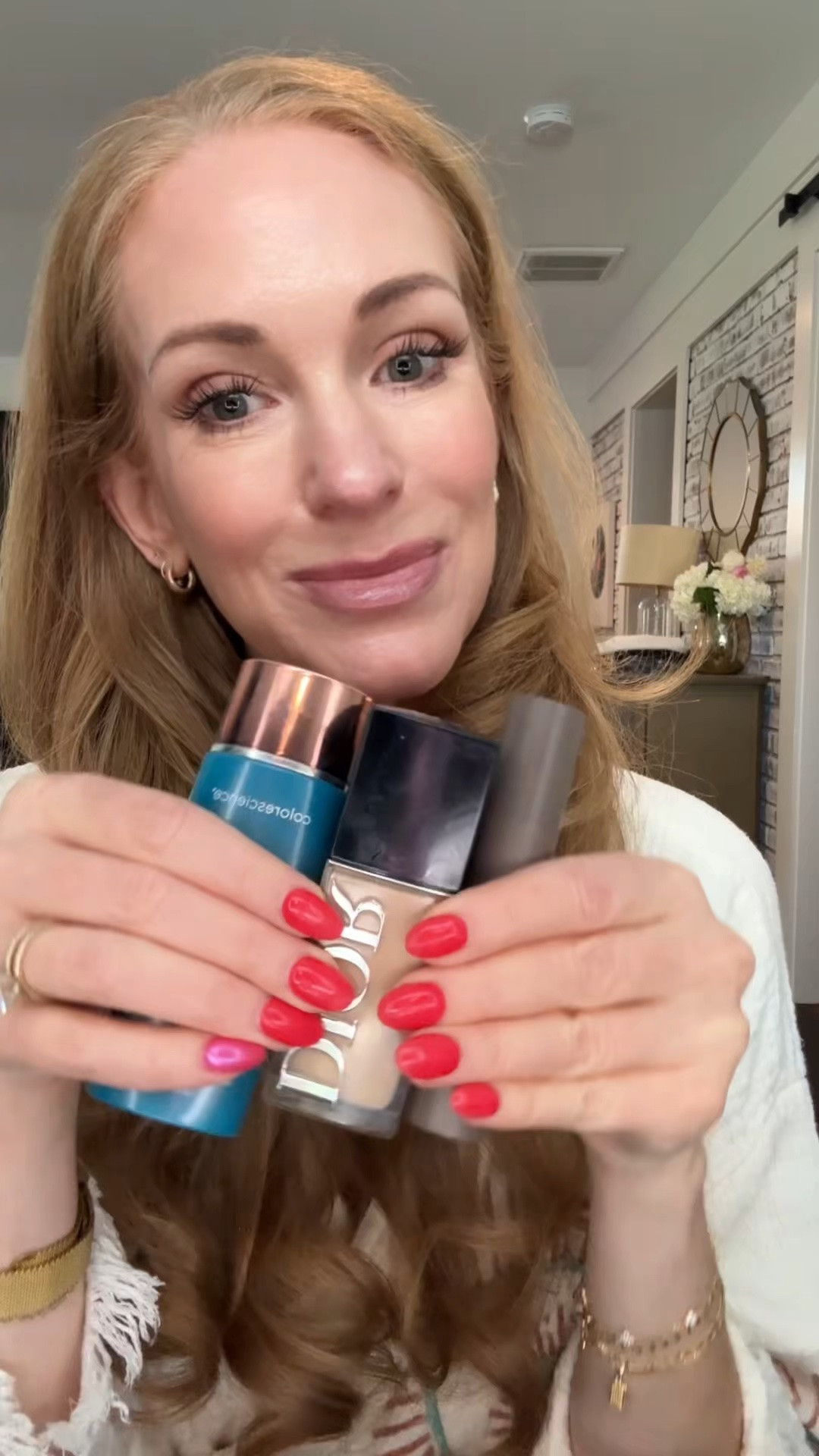 I don’t actually have a favorite foundation, I have favorites for what my plans are for the day! 
Dior = best staying power 
Color Science = best SPF 
@Merit = best easy fix

#LTKgrwm #LTKBeauty #LTKselfcare