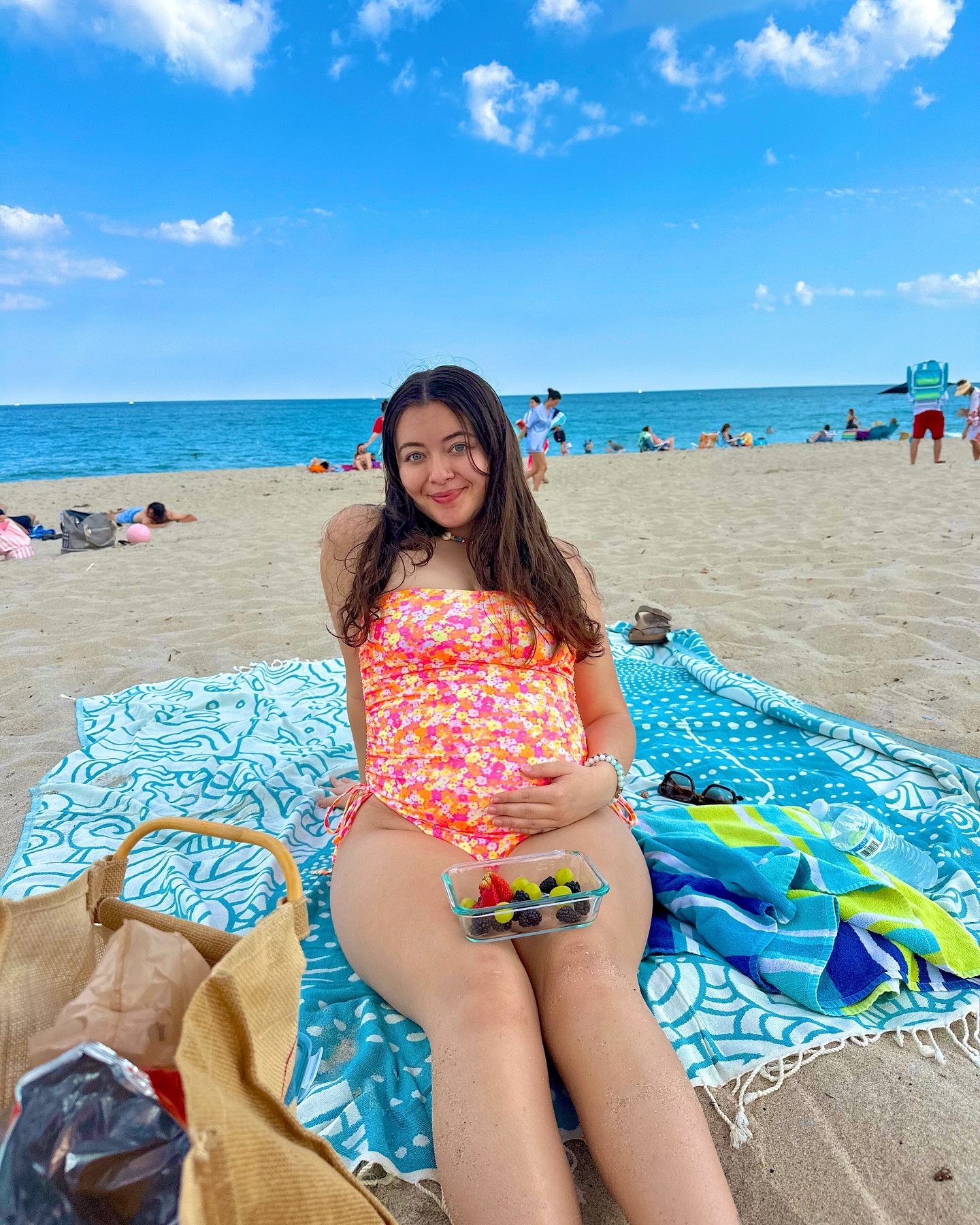 beach bump 🌞🍓🌺🐋

bump friendly swimmie and my go to beach towel! linked similar options too :) 

#LTKSeasonal #LTKBump #LTKSwim