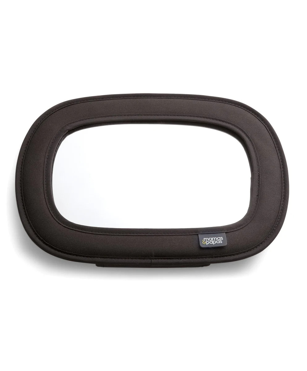In Car Baby Mirror - Black | Mamas & Papas