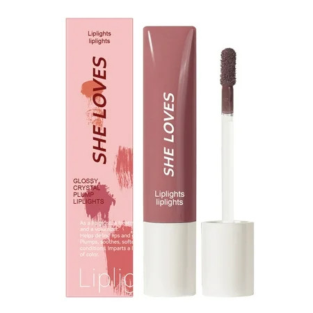 ELF Lip Gloss Long-lasting Lipstick Moisturizing Lip Gloss Lip Glaze Makeup Cosmetics | Walmart (US)