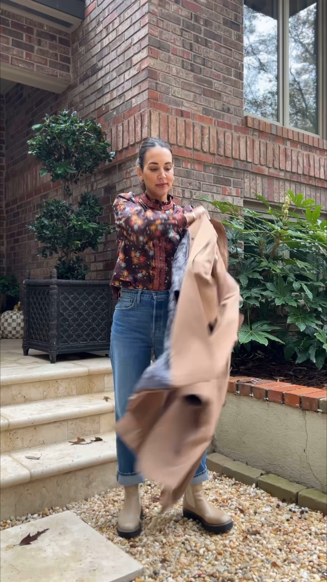 The ASMR of nature on this cold and wet day -
