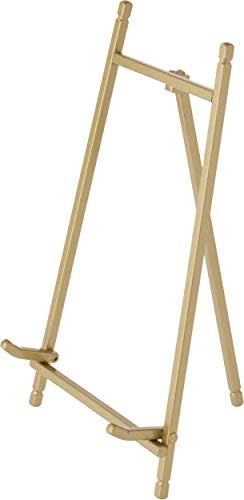 Bard's Satin Gold-Toned Metal Easel, 9.5" H x 5" W x 5" D | Amazon (US)