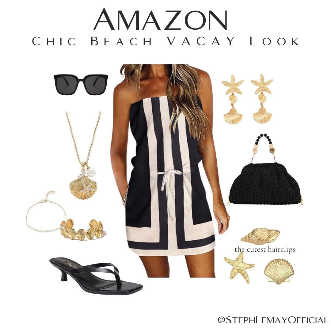Chic Beach Vacation look ☀️