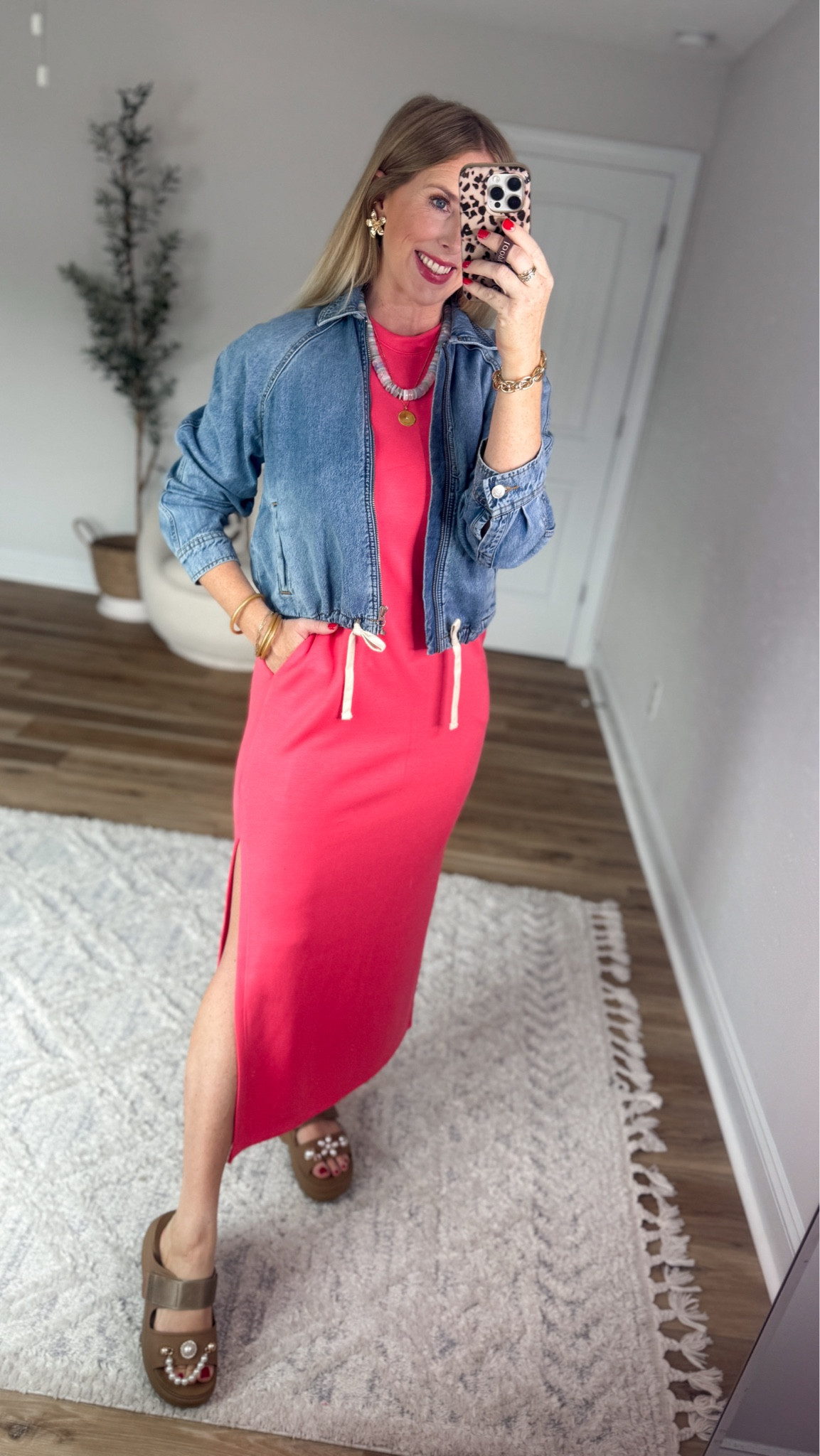 Daily try on, Walmart outfit, Walmart fashion, scubaknit dress 

Small

#LTKootd