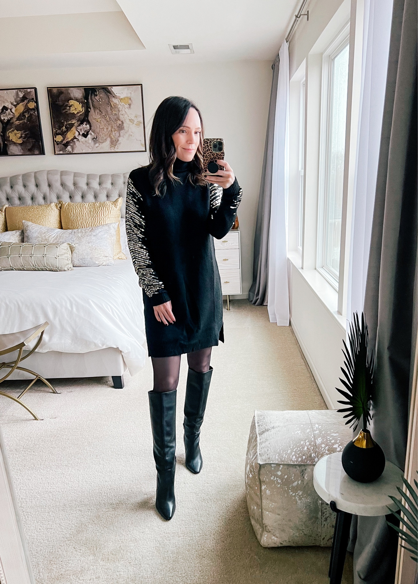 Holiday sweater dress under $100

#LTKunder100 #LTKHoliday