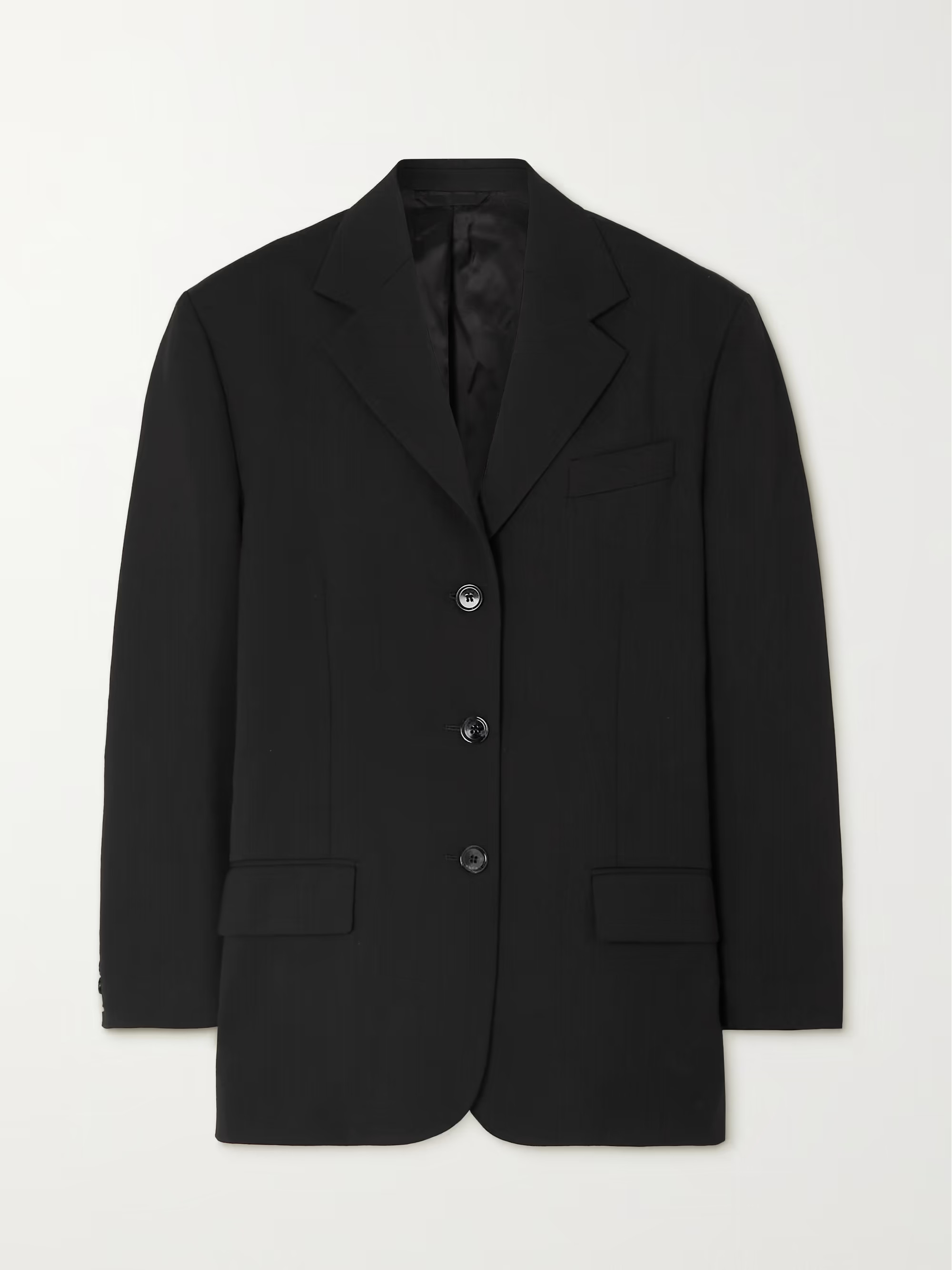 + NET SUSTAIN oversized recycled woven blazer | NET-A-PORTER (US)
