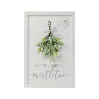 18" Mistletoe Postcard Wall Hanging by Ashland® | Michaels Stores