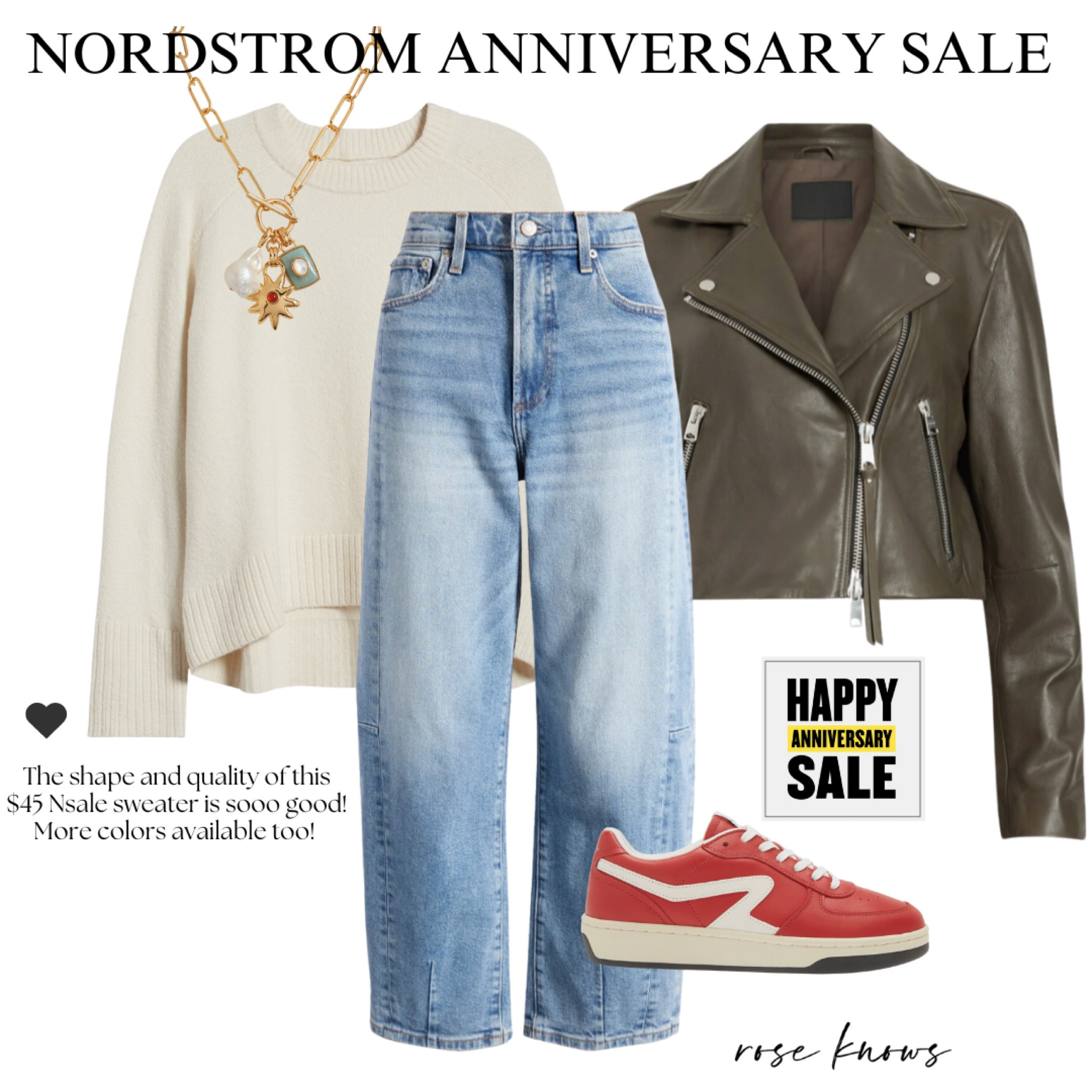 Nordstrom anniversary finds going fast!! 
This sweater has the best modern  shape - a little cocoon and slightly longer in the back!! Under $45 and so soft!  Grab it in all the colors!! 

#LTKFindsUnder50 #LTKSaleAlert #LTKxNSale