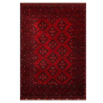 One-of-a-Kind Swoyersville Hand-Knotted Red 7' x 10' Wool Area Rug | Wayfair North America