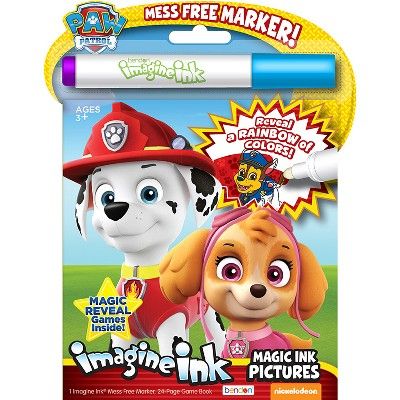 Paw Patrol Imagine Ink Coloring Book | Target