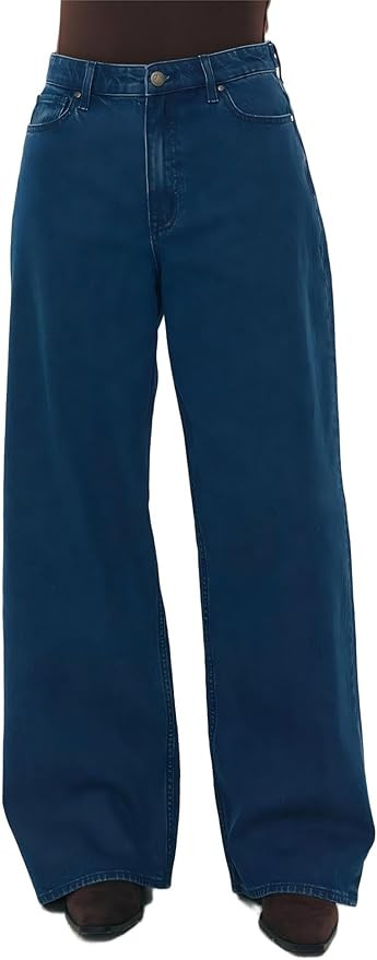 Women's Wide Leg Jeans Baggy High Waisted Stretchy Jeans for Women Trendy Denim Pants | Amazon (US)