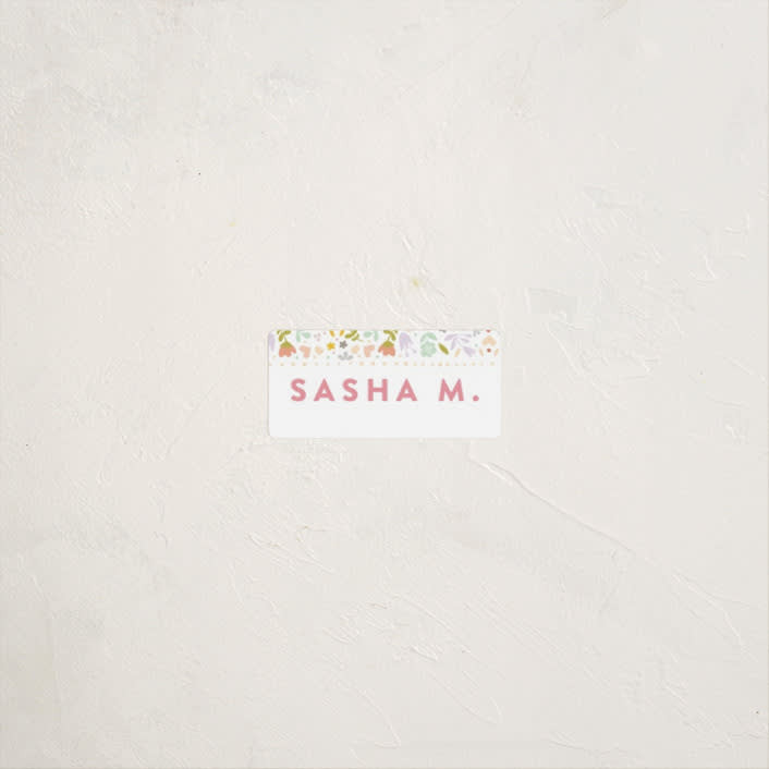 Pretty Floral Frame | Minted