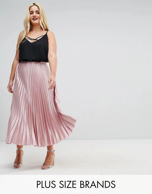 Uttam Boutique Plus Pleated Exclusive Skirt | ASOS US