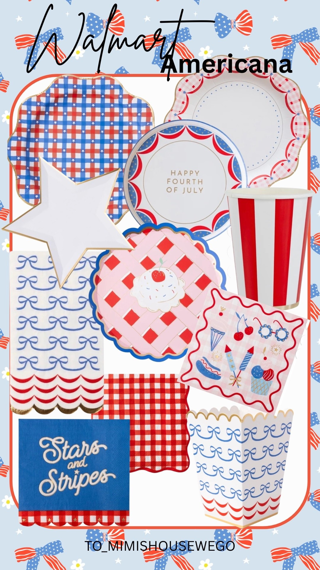 The cutest paper goods at Walmart. Perfect for your 4th of July bbq!

#LTKSeasonal #LTKHome