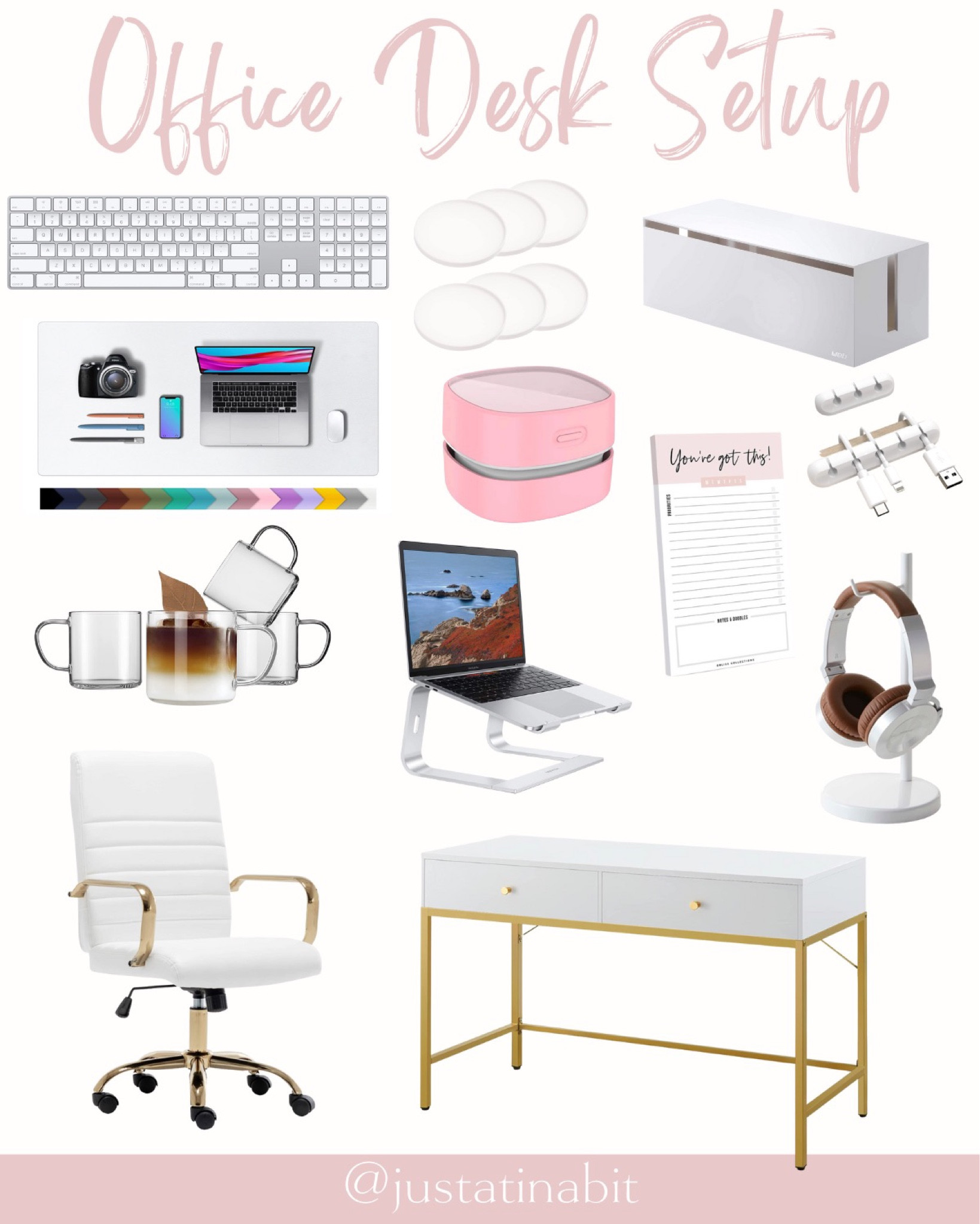 Office Setup - Office desk setup - home office - home office desk - desk must-haves - office essentials 

#LTKhome