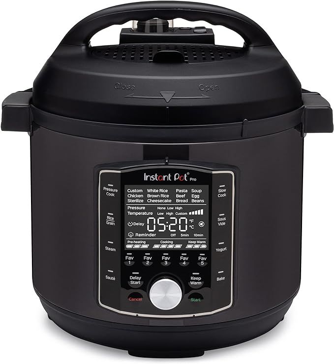 Instant Pot Pro (8 QT) 10-in-1 Pressure Cooker, Slow Cooker, Rice/Grain Cooker, Steamer, Sauté, ... | Amazon (US)