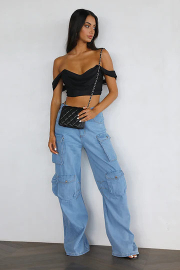 Jeannette Crossbody Bag Black | Hello Molly (AU)