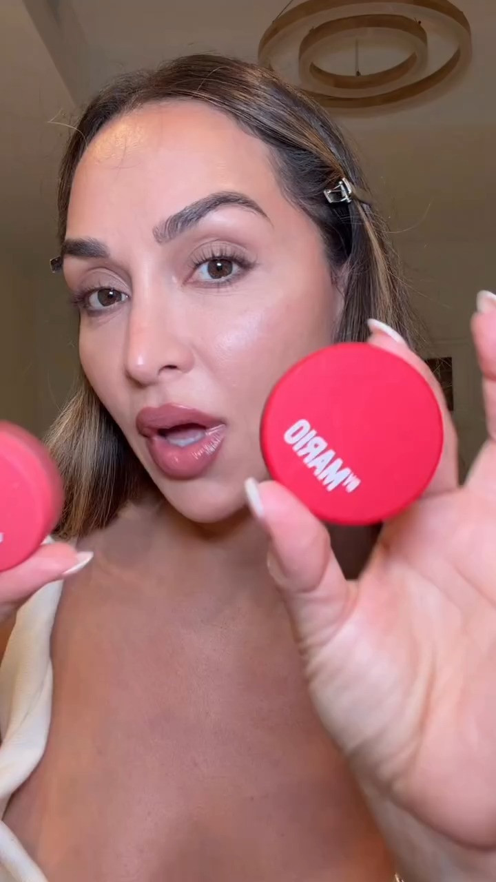 Actually really love these new @makeupbymario Jelly Jar Lip & Cheek Balms this one is in the color Cherry Pie 🍒 

 #LTKgrwm #LTKBeauty