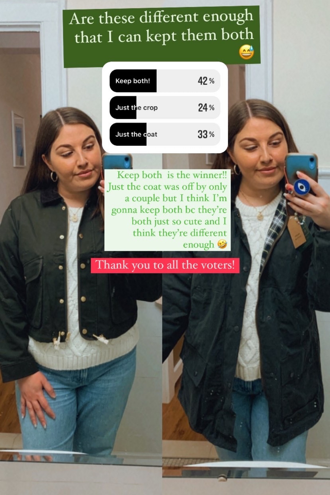 Barbour dupes, field jackets, and barn coats oh my